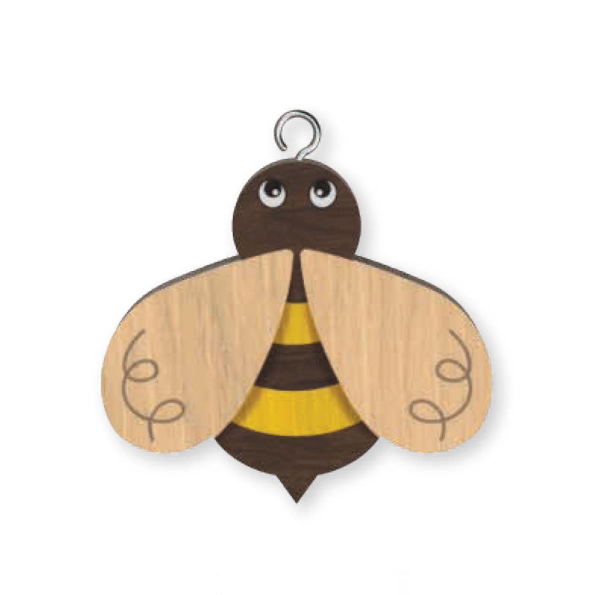Honey Bee Keyring