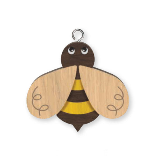 Honey Bee Keyring