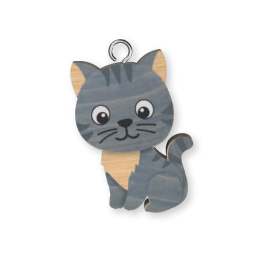 Kitten Keyring