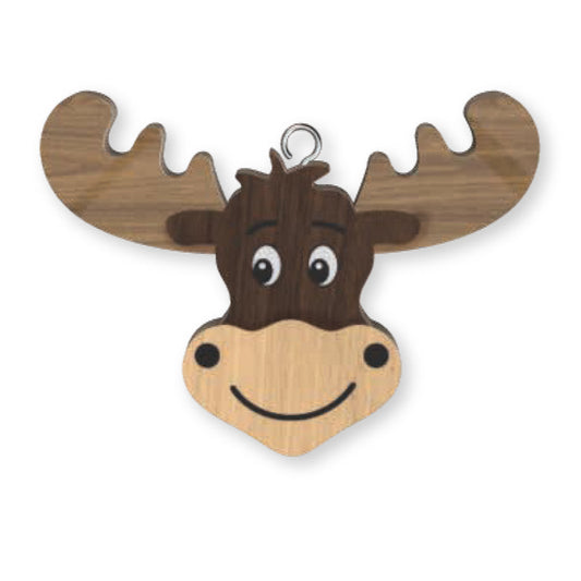 Moose Head Keyring