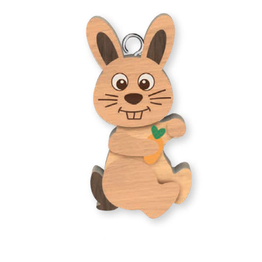 Rabbit Keyring