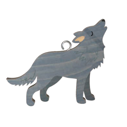 Wolf Keyring