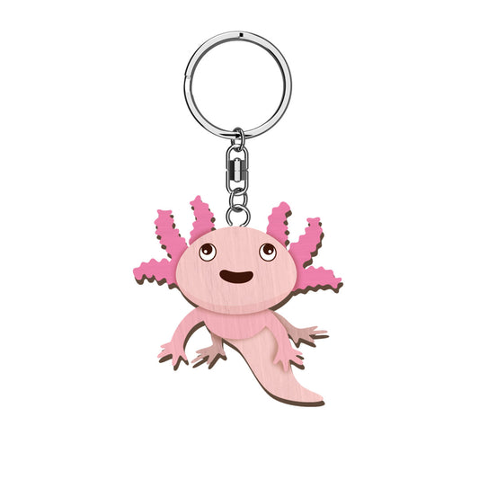 Axolotl Keyring