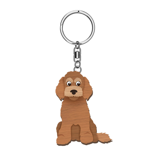 Cockapoo Keyring