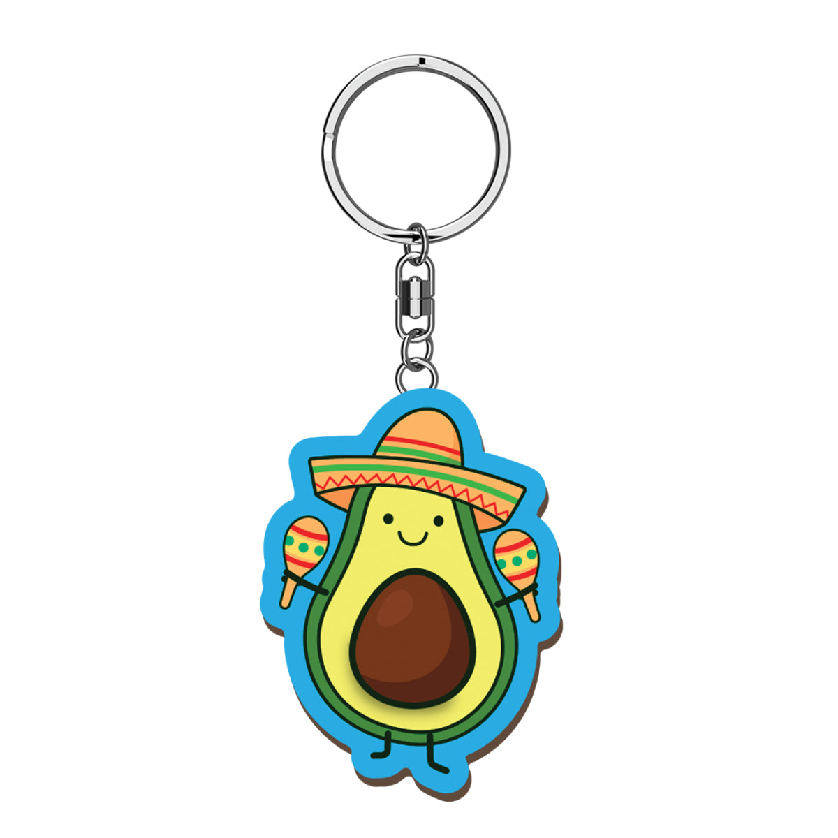 Avocado Keyring