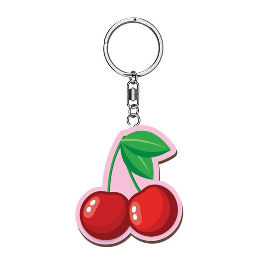 Cherries Keyring