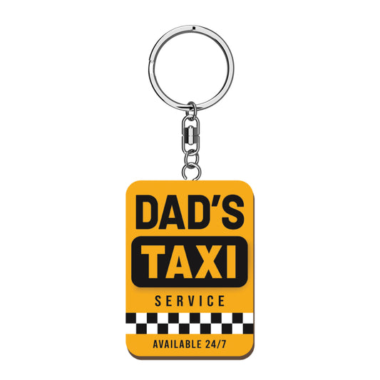 Dad's Taxi Keyring