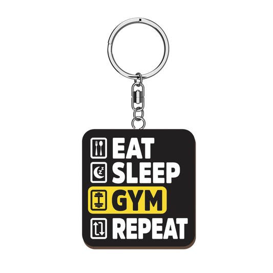 Eat Gym Repeat Keyring