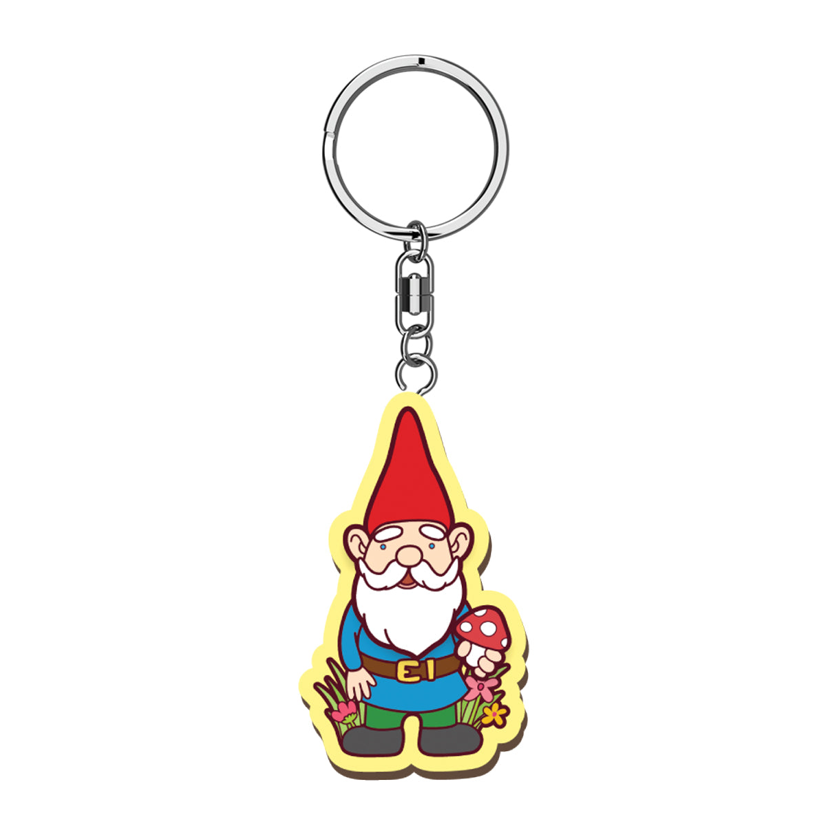 Garden Gnome Keyring