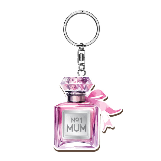 No1 Mum Keyring
