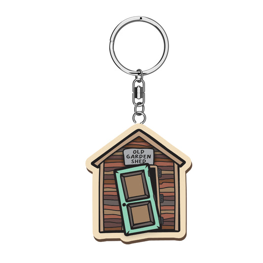 Old Garden Shed Keyring