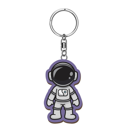 Spaceman Keyring