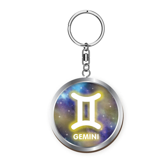 Starsign Gemini Keyring