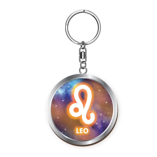 Starsign Leo Keyring