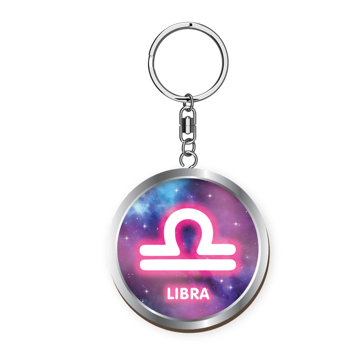 Starsign Libra Keyring