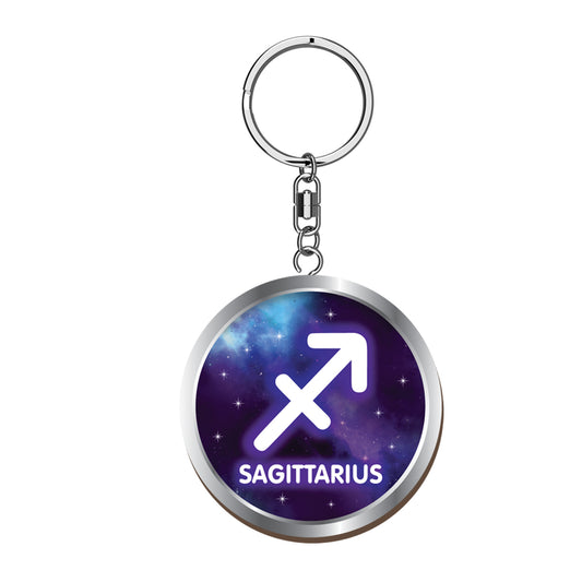 Starsign Sagittarius Keyring