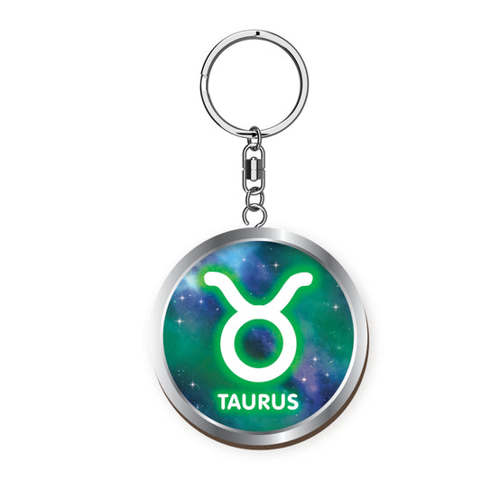 Starsign Taurus Keyring