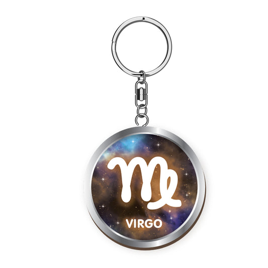 Starsign Virgo Keyring