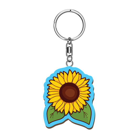 Sunflower Keyring