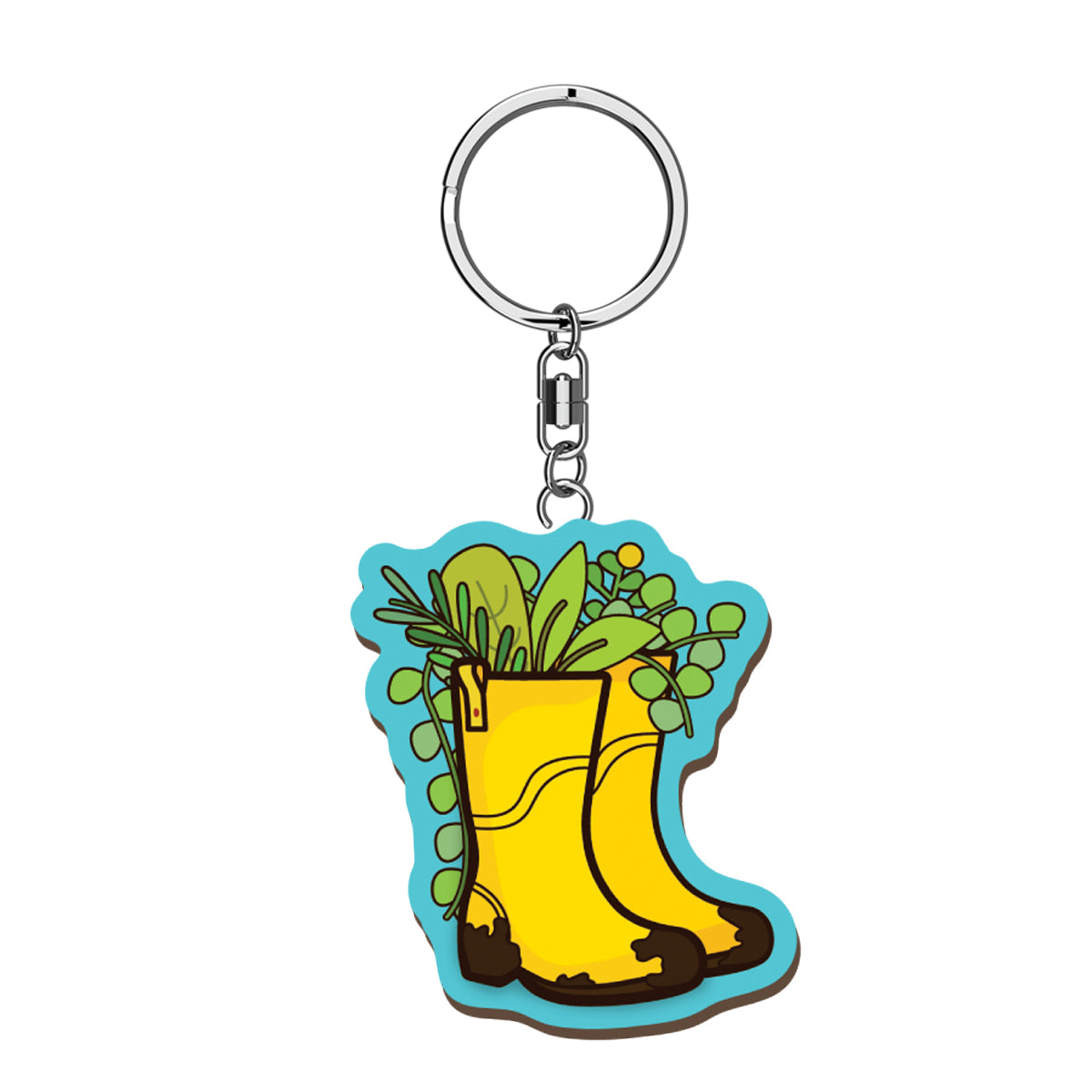 Wellies Keyring