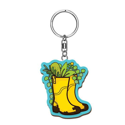 Wellies Keyring