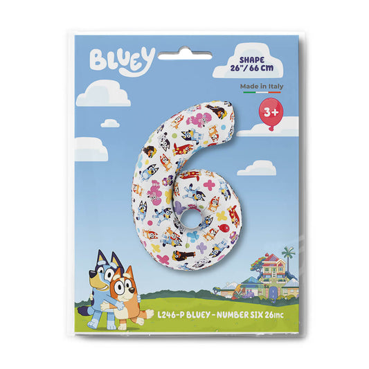 Bluey - Number Six 26inc