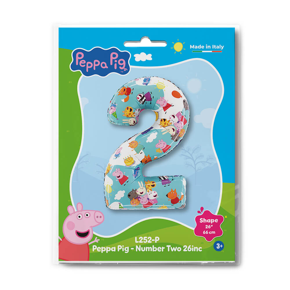 Peppa Pig - Number Two 26inc