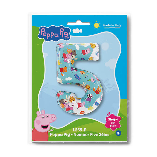 Peppa Pig - Number Five 26inc