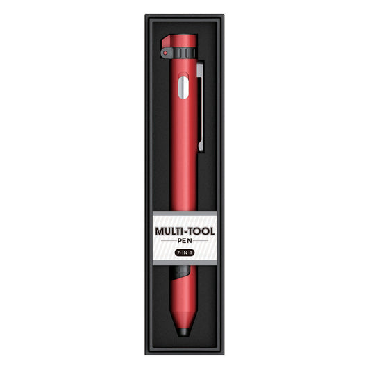 Blank Red Multitool Pen