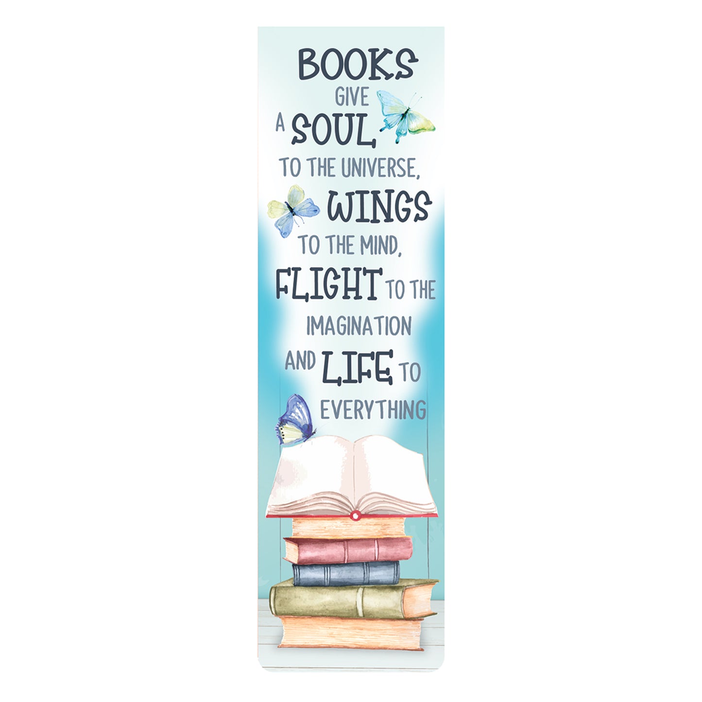 Books Give a Soul Magnetic Bookmark