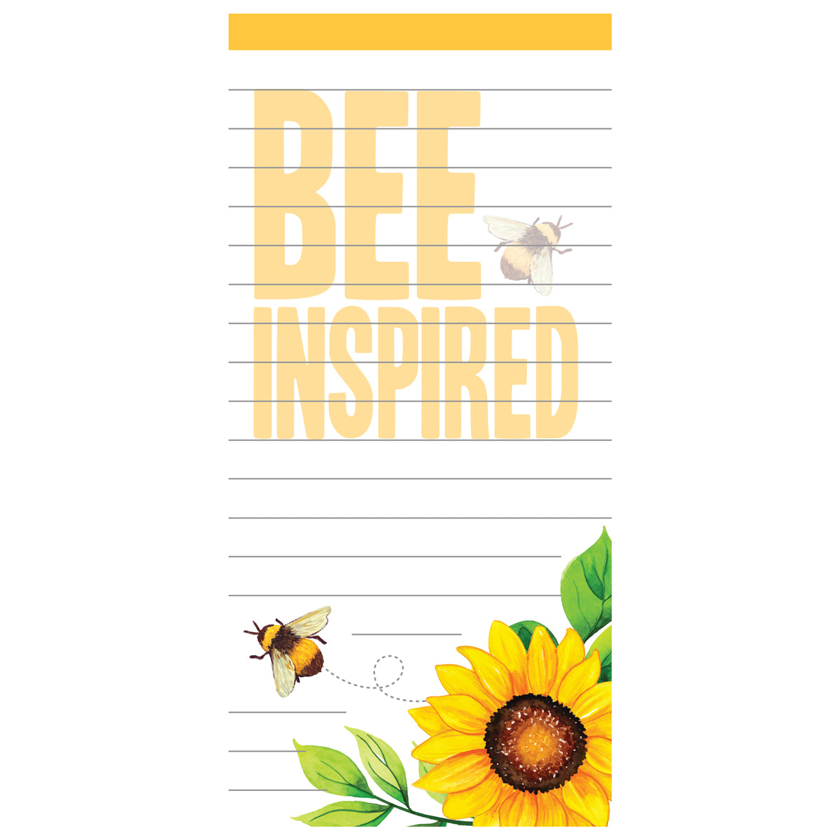 Bee Inspired Magnetic Notepad