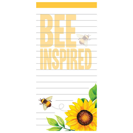 Bee Inspired Magnetic Notepad