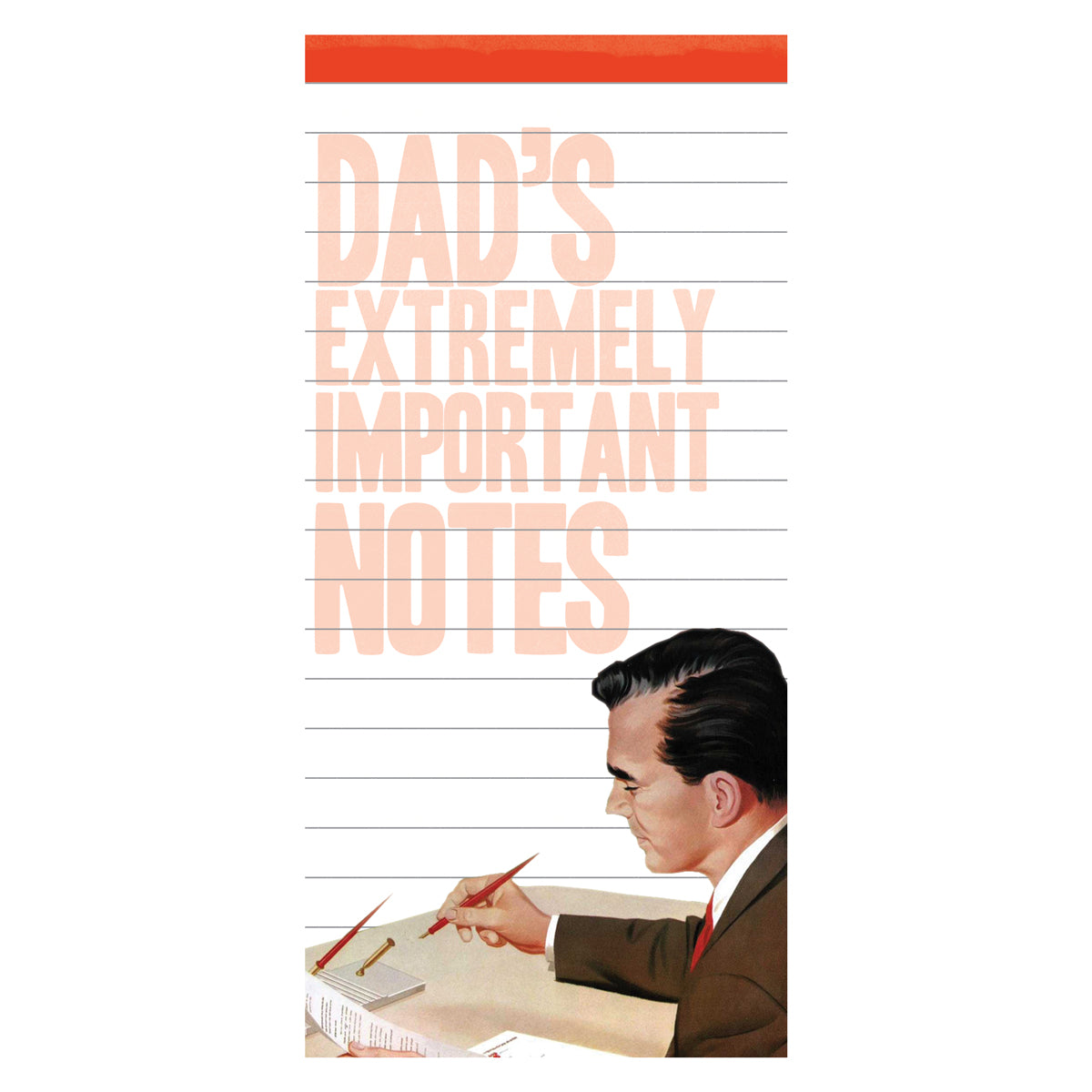 Dad's Extremely Important Notes Magnetic Notepad
