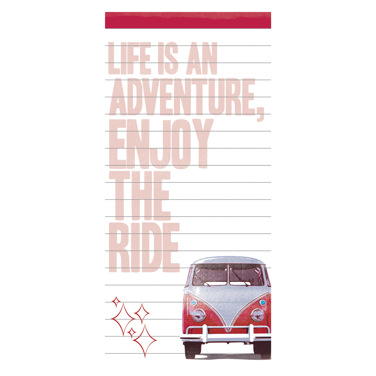 Life Is an Adventure Magnetic Notepad
