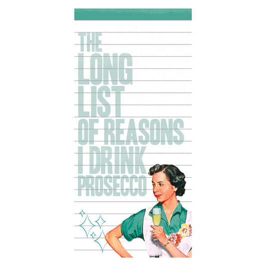 The Long List of Reasons Magnetic Notepad