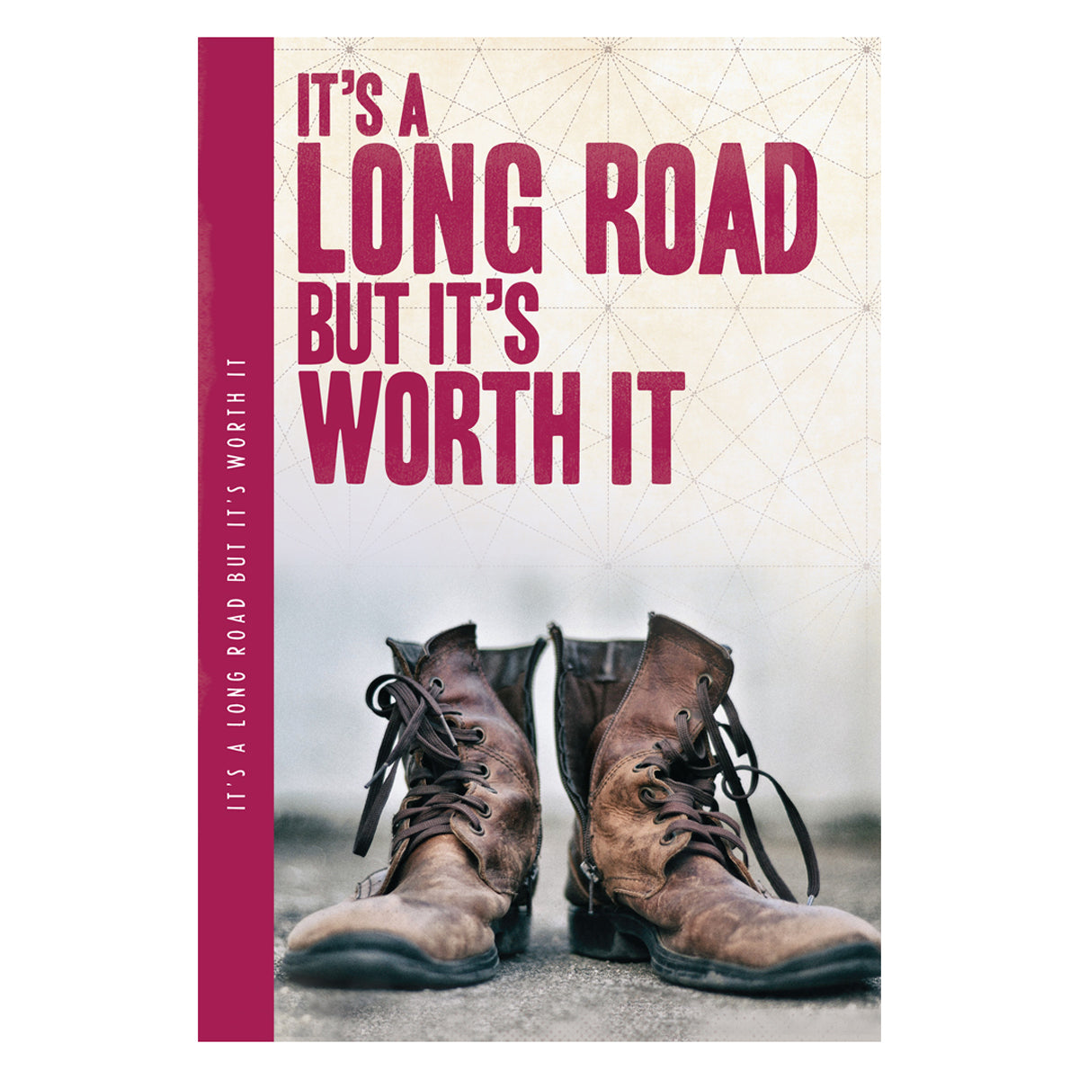 It's a Long Road XL Notepad