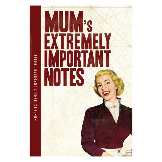Mum's Extremely Important Notes XL Notepad