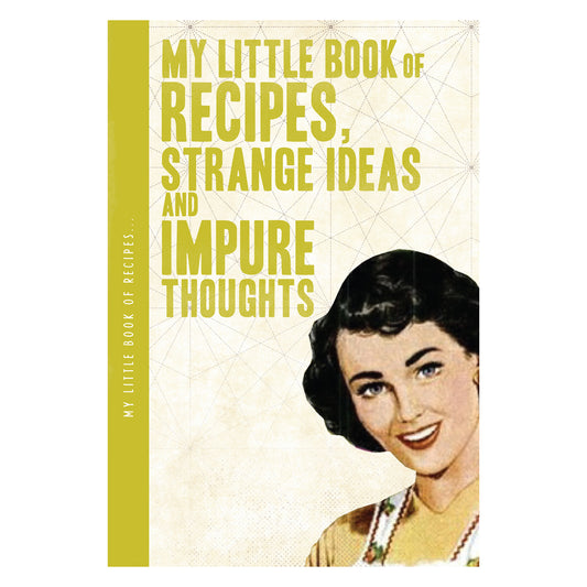My Little Book of Recipes Etc XL Notepad