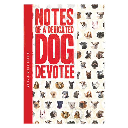 Notes of a Dedicated Dog Devotee XL Notepad