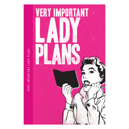 Very Important Lady Plans XL Notepad