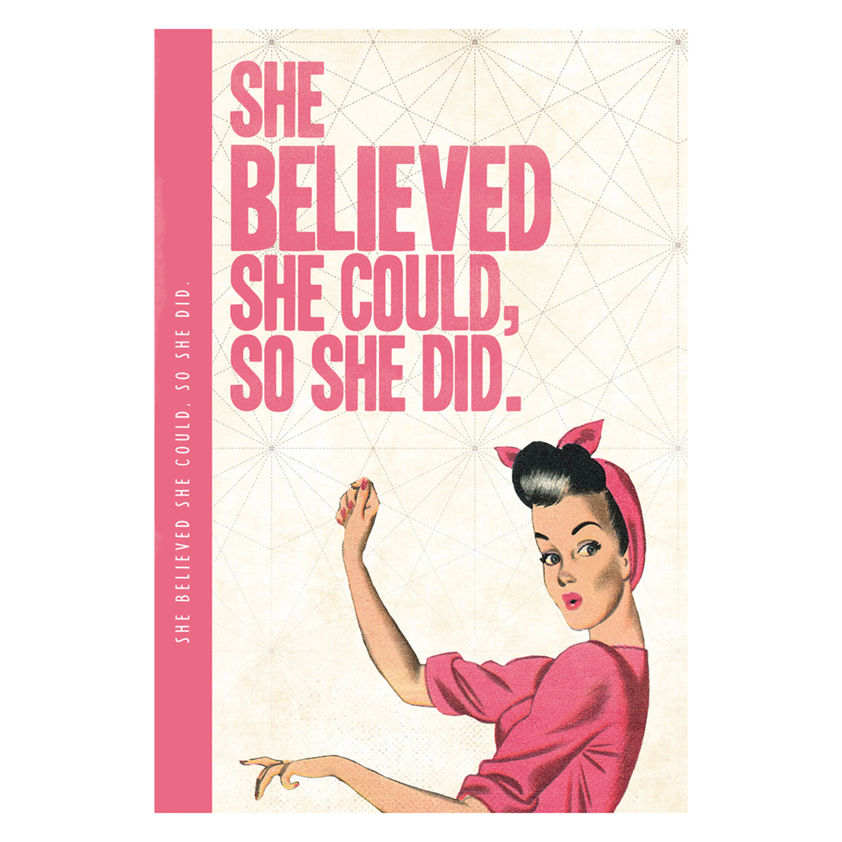 She Believed She Could XL Notepad