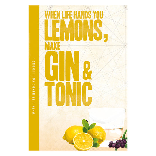 When Life Hands You Lemons XL Notepad