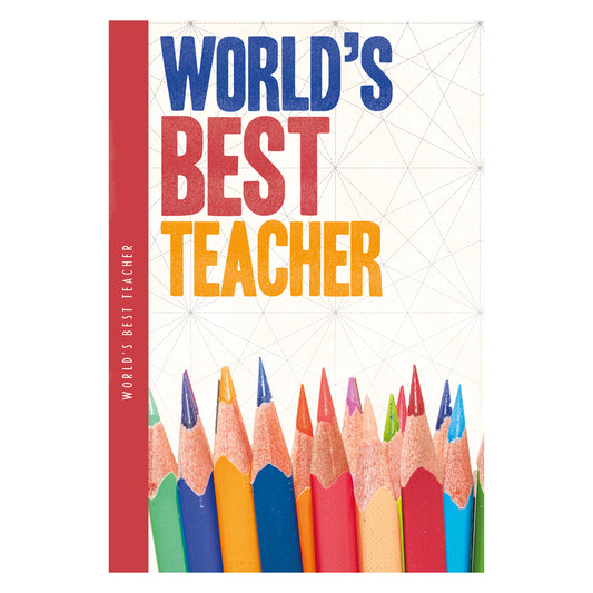 Worlds Best Teacher XL Notepad