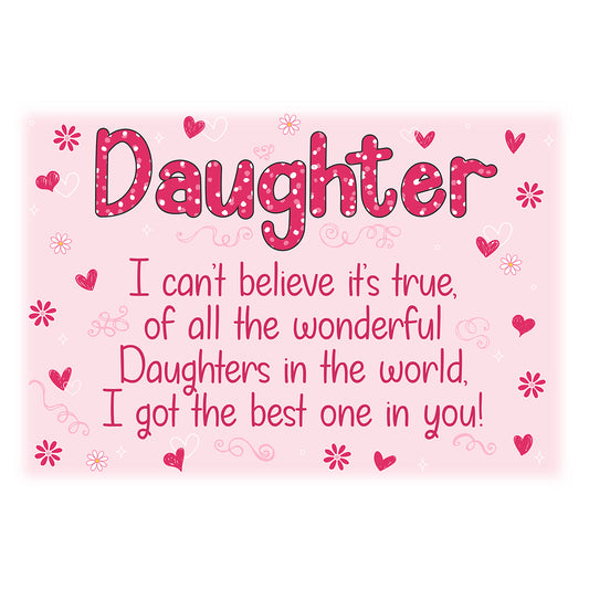 Daughter Classic Sign