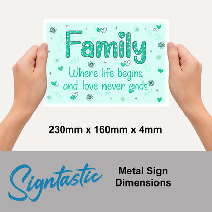 Family Classic Sign