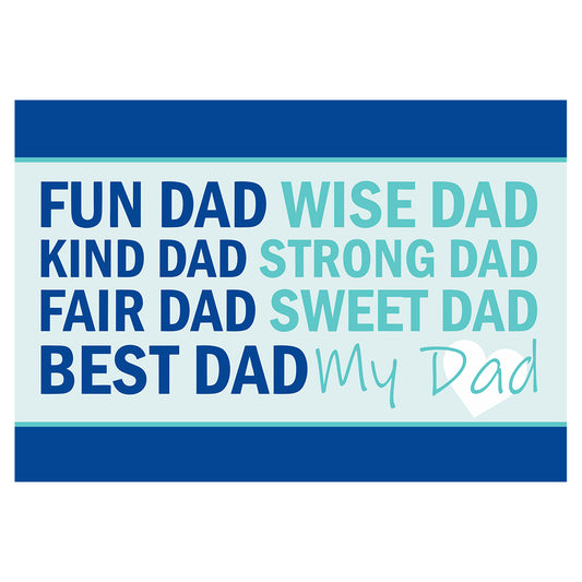 Fun Dad Classic Sign