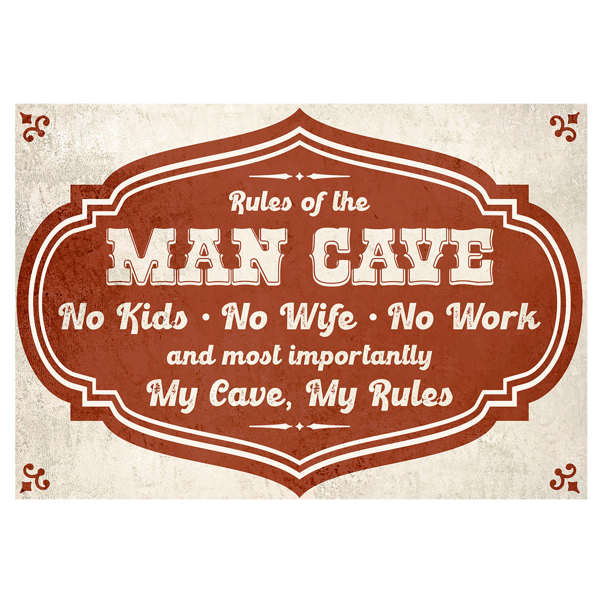 Man Cave Classic Sign