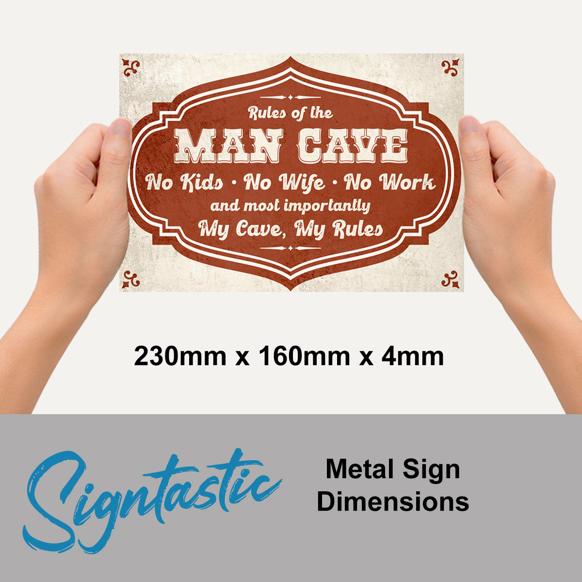 Man Cave Classic Sign