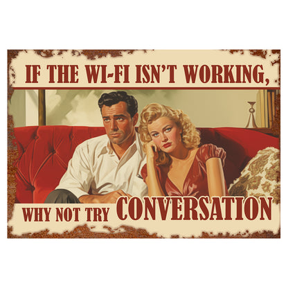 If the Wifi Vintage Sign