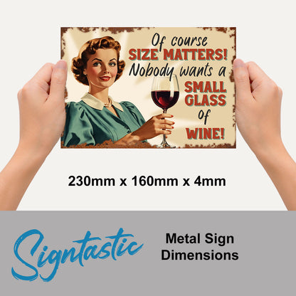 Of Course Vintage Sign